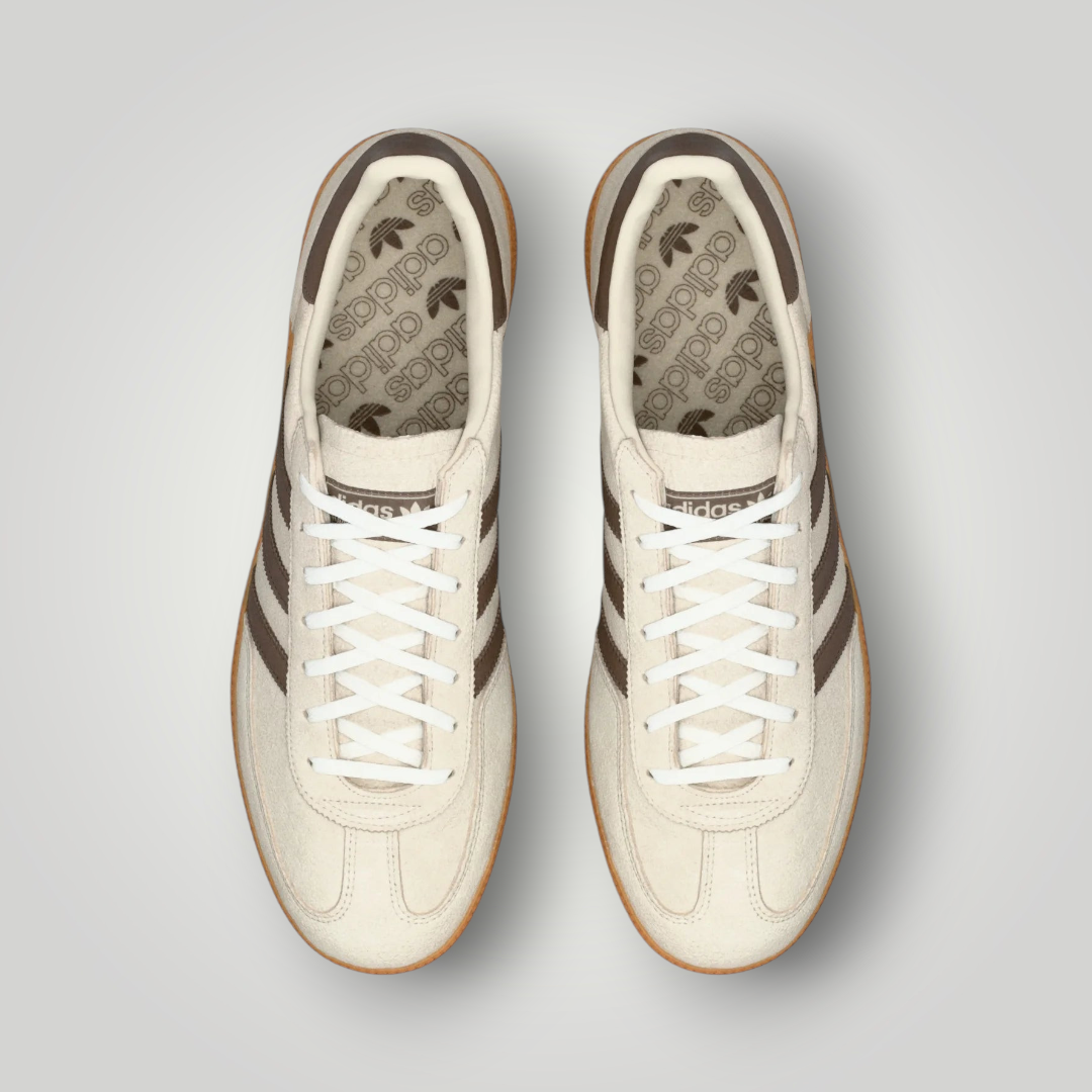 NDO Clothing adidas Originals Handball Spezial Sneaker in Alumina und Earth Strata aus Veloursleder mit Schnürung