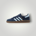 NDO Clothing adidas Originals Handball Spezial Sneaker in Dunkelblau mit hellblauen Streifen und Gummisohle