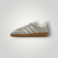 NDO Clothing Adidas Originals Handball Spezial Sneaker aus grauem Veloursleder mit klassischer Gummisohle
