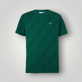 NDO Clothing adidas Originals T-Shirt in Collegiate Green mit durchgehendem Monogramm-Print und Rundhalsausschnitt