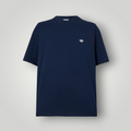 NDO Clothing adidas Originals Loose Tee in Nachtblau aus Baumwoll-Jersey mit kleinem Logo auf der Brust