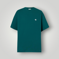 NDO Clothing adidas Originals Unisex T-Shirt in sattem Grün aus Baumwoll-Jersey mit kleinem Logo auf der Brust