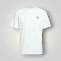 Weißes adidas Originals Trefoil Ess T-Shirt aus Baumwolljersey mit Rundhalsausschnitt von NDO Clothing