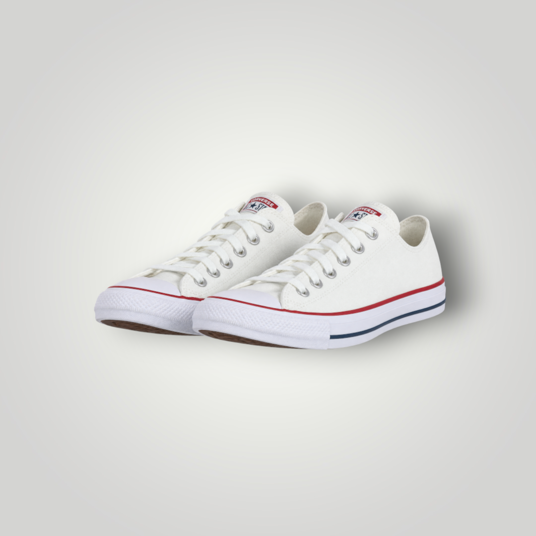 NDO Clothing Converse Chuck Taylor All Star Low-Top Sneaker in Optical White aus Canvas mit Schnürung