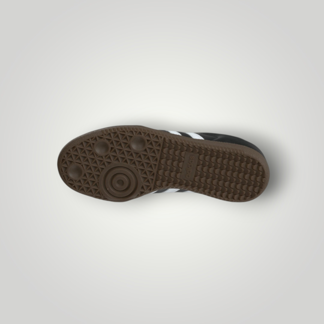 NDO Clothing adidas Originals Samba OG Sneaker mit brauner Gummisohle und charakteristischem Profil