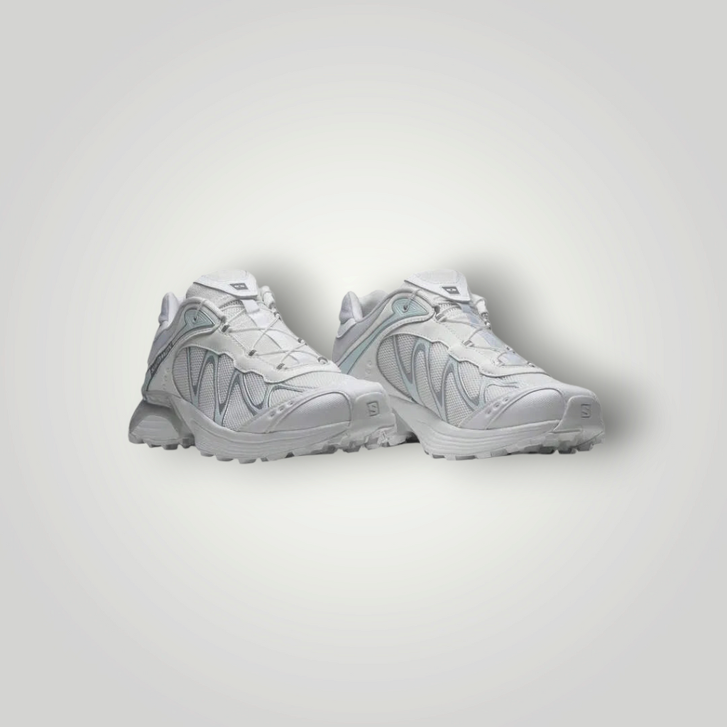 NDO Clothing Salomon XT-WHISPER Laufschuhe in Weiß mit technischem Mesh-Obermaterial und Schnellschnürsystem