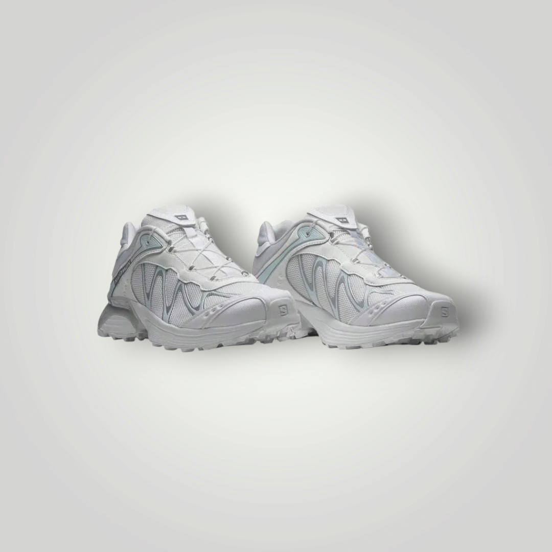 NDO Clothing Salomon XT-WHISPER Laufschuhe in Weiß mit technischem Mesh-Obermaterial und Schnellschnürsystem