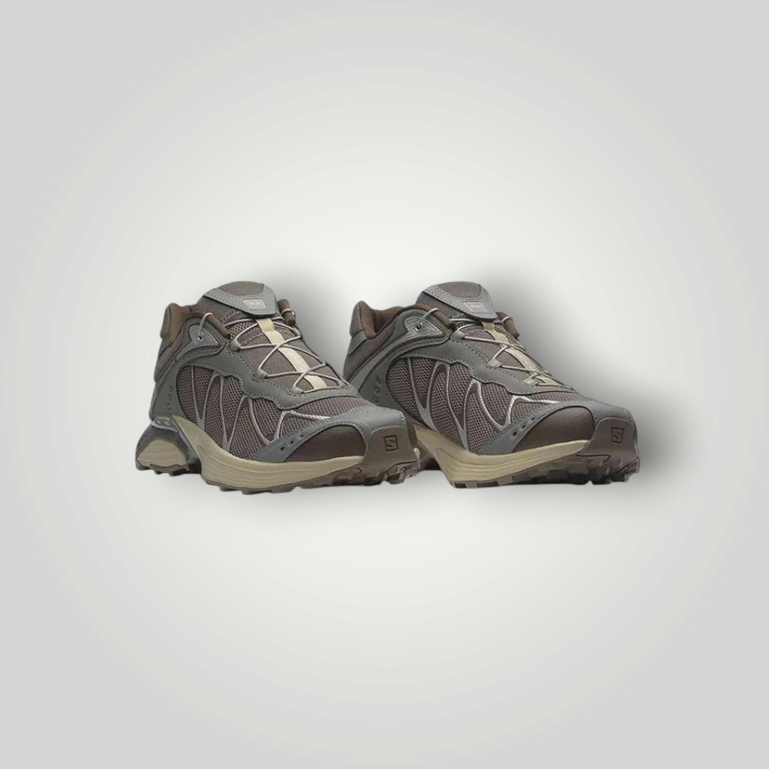 NDO Clothing Salomon XT-WHISPER Trailrunning-Schuhe in Braun mit atmungsaktivem Mesh-Obermaterial und robuster Sohle