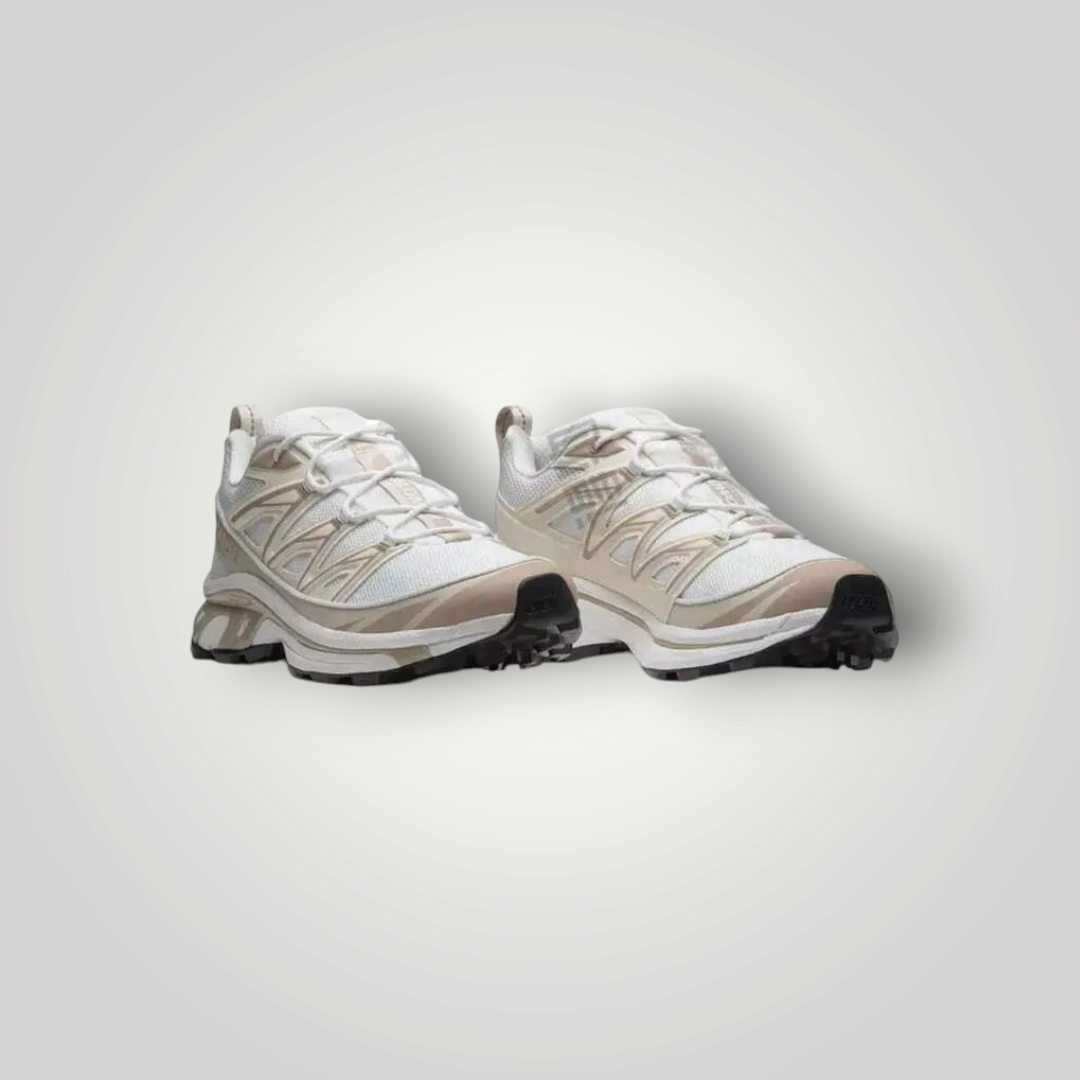 NDO Clothing Salomon XT-WHISPER Trailrunning-Schuh in Weiß und Beige mit technischem Mesh und robuster Außensohle