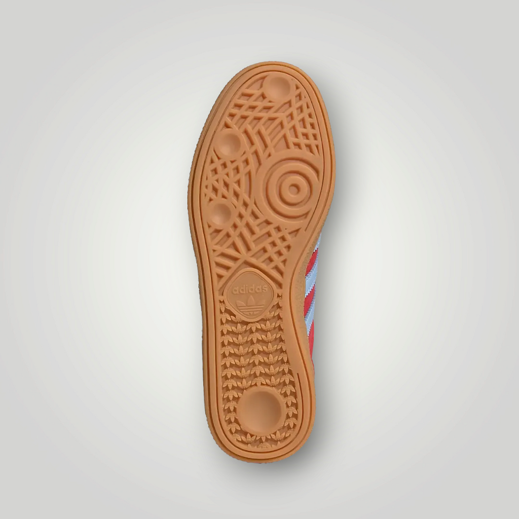 NDO Clothing Adidas Originals Handball Spezial J Sneaker mit charakteristischer brauner Gummisohle und Profil