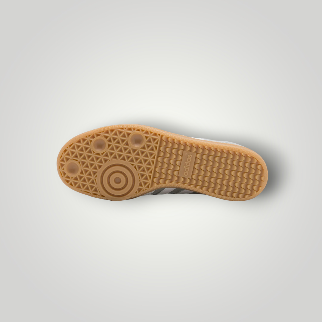 NDO Clothing Adidas Originals SAMBA OG Sneaker mit charakteristischer brauner Gummisohle und rutschfestem Profil