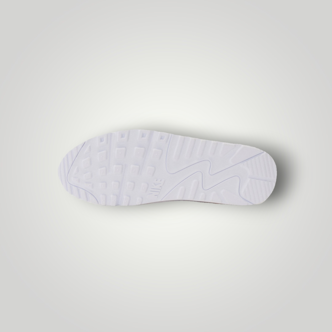 NDO Clothing Nike Air Max 90 Sneaker Sohle in Weiß mit rutschfestem Profil und Nike Logo