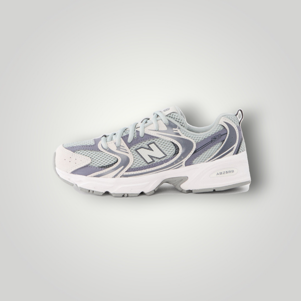 NDO Clothing New Balance 530 Sneaker in Neptune und Lone Star Grey mit Mesh-Obermaterial und ABZORB-Sohle
