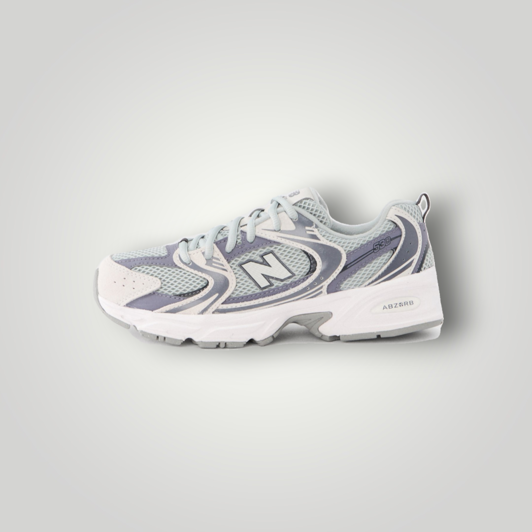 NDO Clothing New Balance 530 Sneaker in Neptune und Lone Star Grey mit Mesh-Obermaterial und ABZORB-Sohle