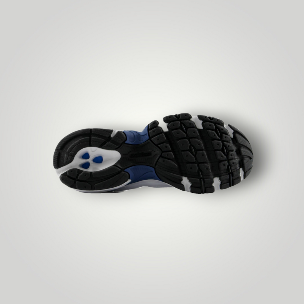 NDO Clothing New Balance 530 Laufschuh Sohle in Schwarz und Blau mit ABZORB Technologie
