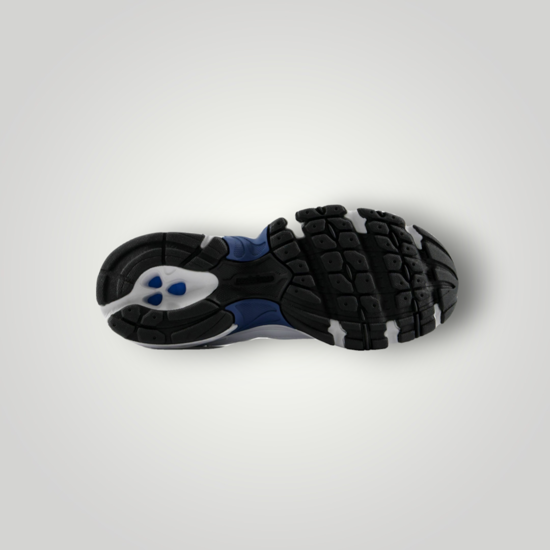NDO Clothing New Balance 530 Laufschuh Sohle in Schwarz und Blau mit ABZORB Technologie