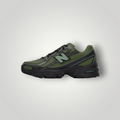 NDO Clothing New Balance 740 Sneaker in Utility Green und Phantom mit Mesh-Obermaterial und Abzorb-Dämpfung
