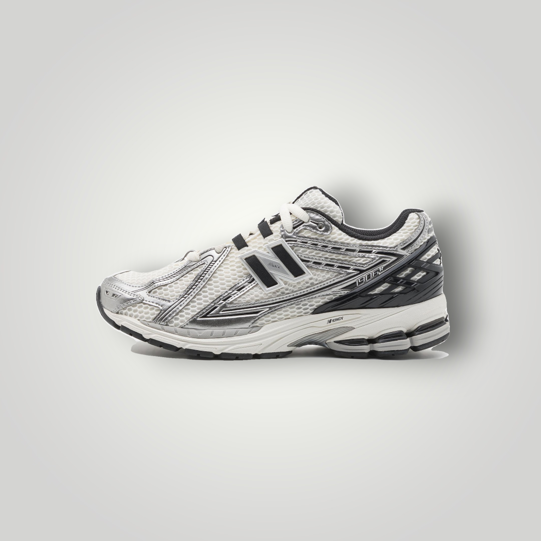 NDO Clothing New Balance M1906 Unisex Sneaker in Grau mit Mesh-Obermaterial, Schnürung und N-ERGY Dämpfung