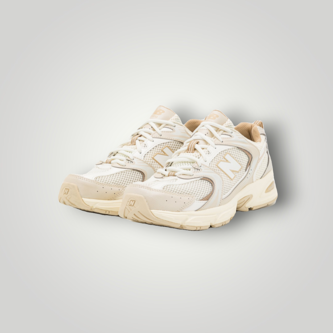 NDO Clothing New Balance MR530 Sneaker in Bone aus Mesh und Kunstleder mit Schnürung und robuster Sohle