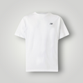 NDO Clothing New Balance Sport Essentials T-Shirt in Weiß aus Baumwoll-Jersey mit kleinem Logo auf der Brust