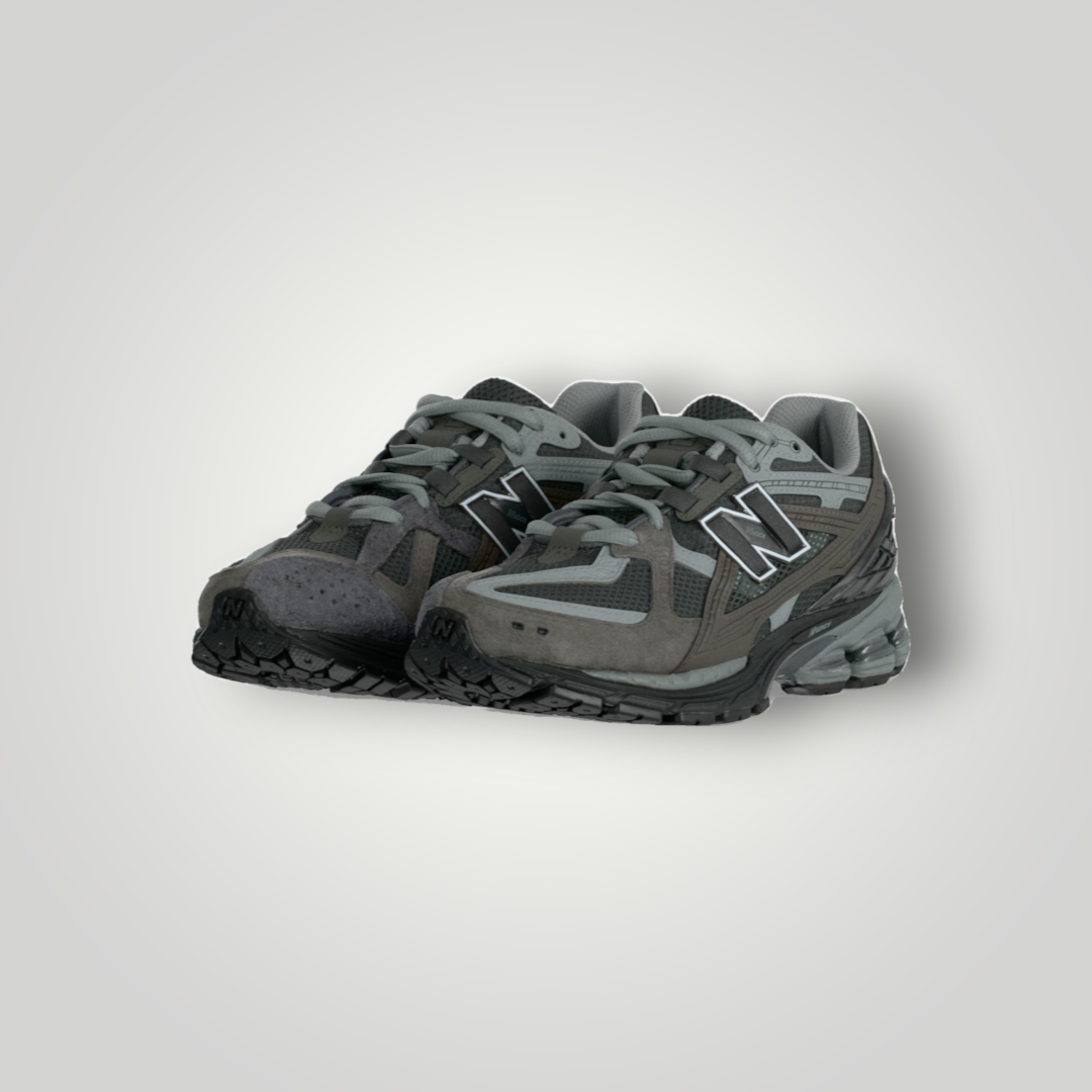 NDO Clothing New Balance U1906 Unisex Sneaker in Dunkelgrau aus Mesh und Leder mit N-ERGY Sohle