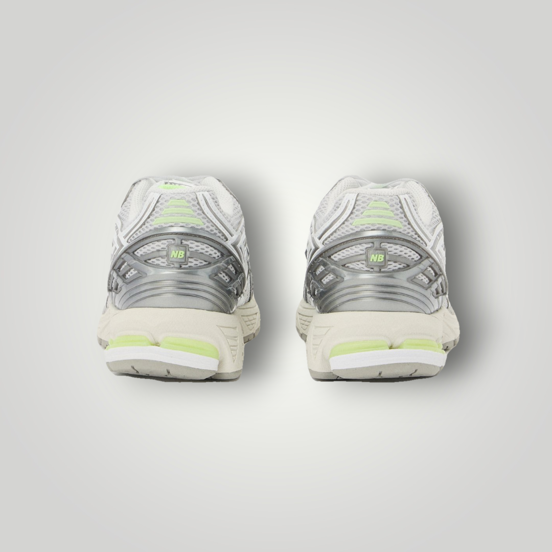 NDO Clothing New Balance U1906 Sneaker in Grau und Afterglow mit Mesh-Obermaterial, Rückansicht