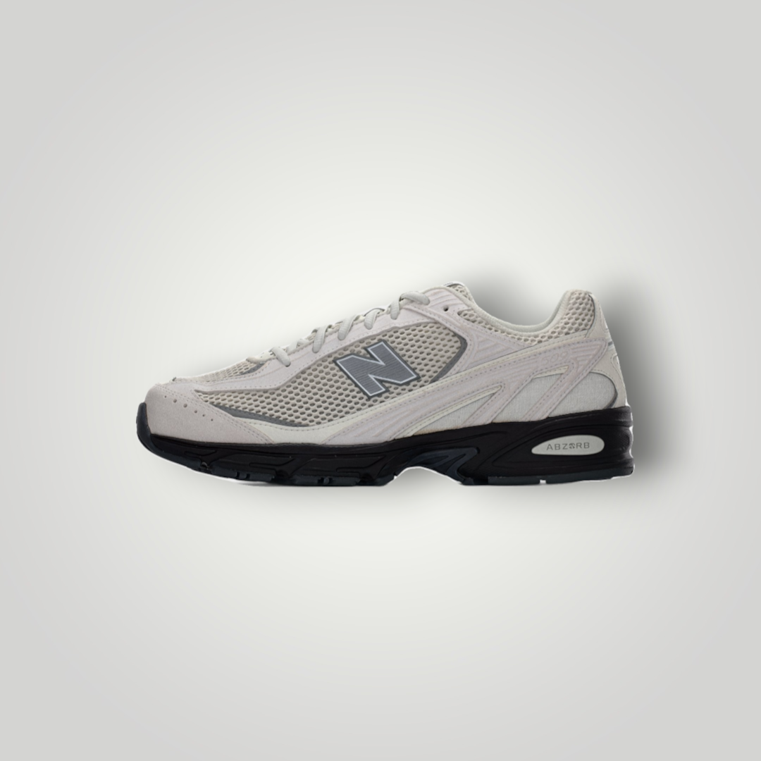 NDO Clothing New Balance U509 Sneaker in Grau und Schwarz mit Mesh-Obermaterial und Abzorb-Dämpfung