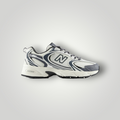 NDO Clothing New Balance U530 Sneaker in Sea Salt und Magnet mit Mesh-Obermaterial und ABZORB-Sohle