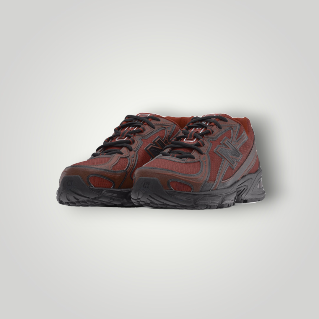NDO Clothing New Balance U740 Unisex Sneaker in Relic Brown und Pumpernickel aus Mesh und Kunstleder mit Abzorb-Sohle