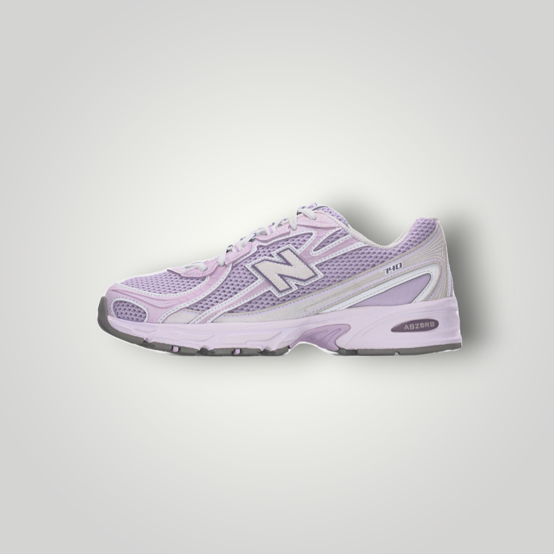 NDO Clothing New Balance U740 Sneaker in Violett aus Mesh und Leder mit Abzorb-Dämpfung und Schnürung