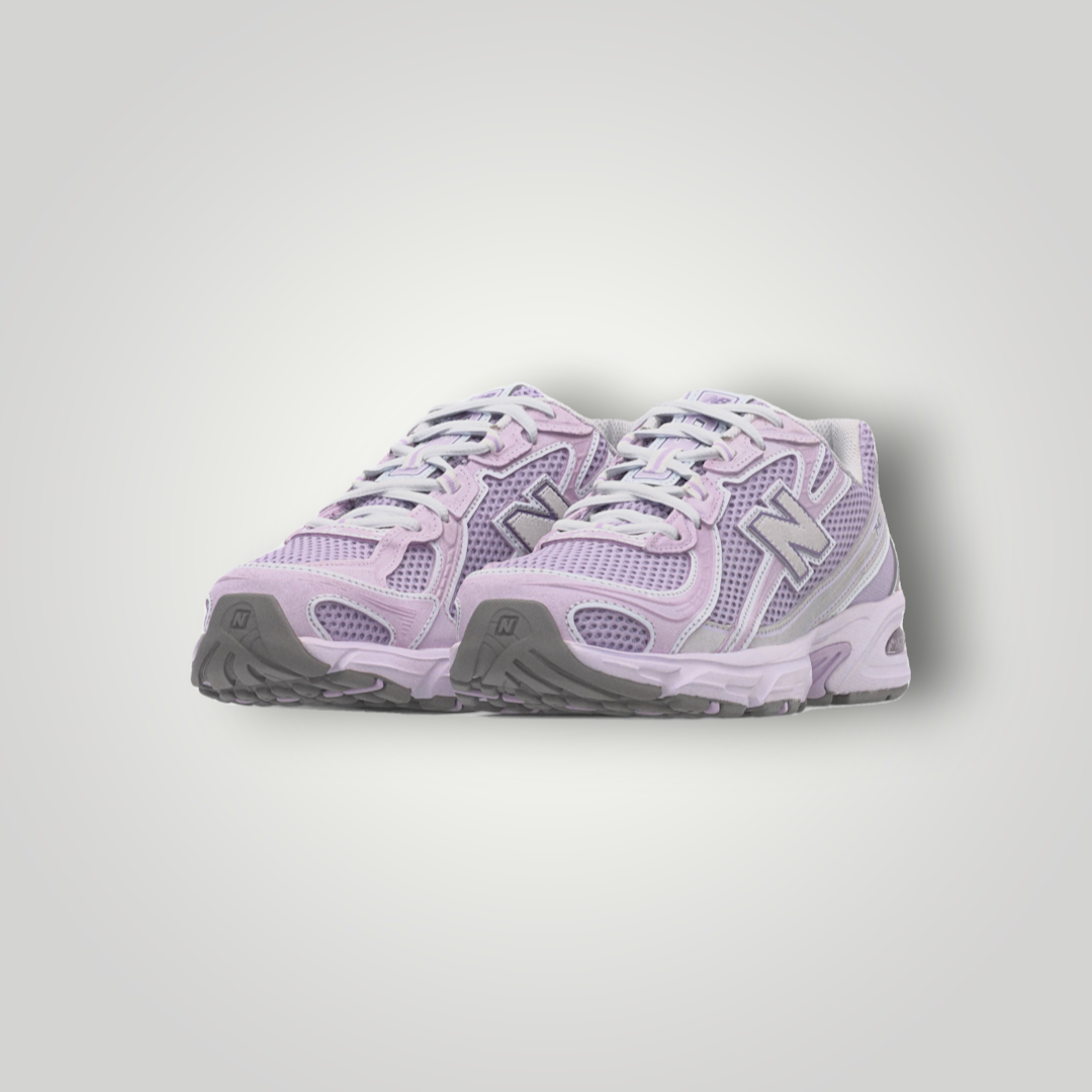 NDO Clothing New Balance U740 Unisex Sneaker in Violett aus Mesh und Leder mit Schnürung und Abzorb-Dämpfung