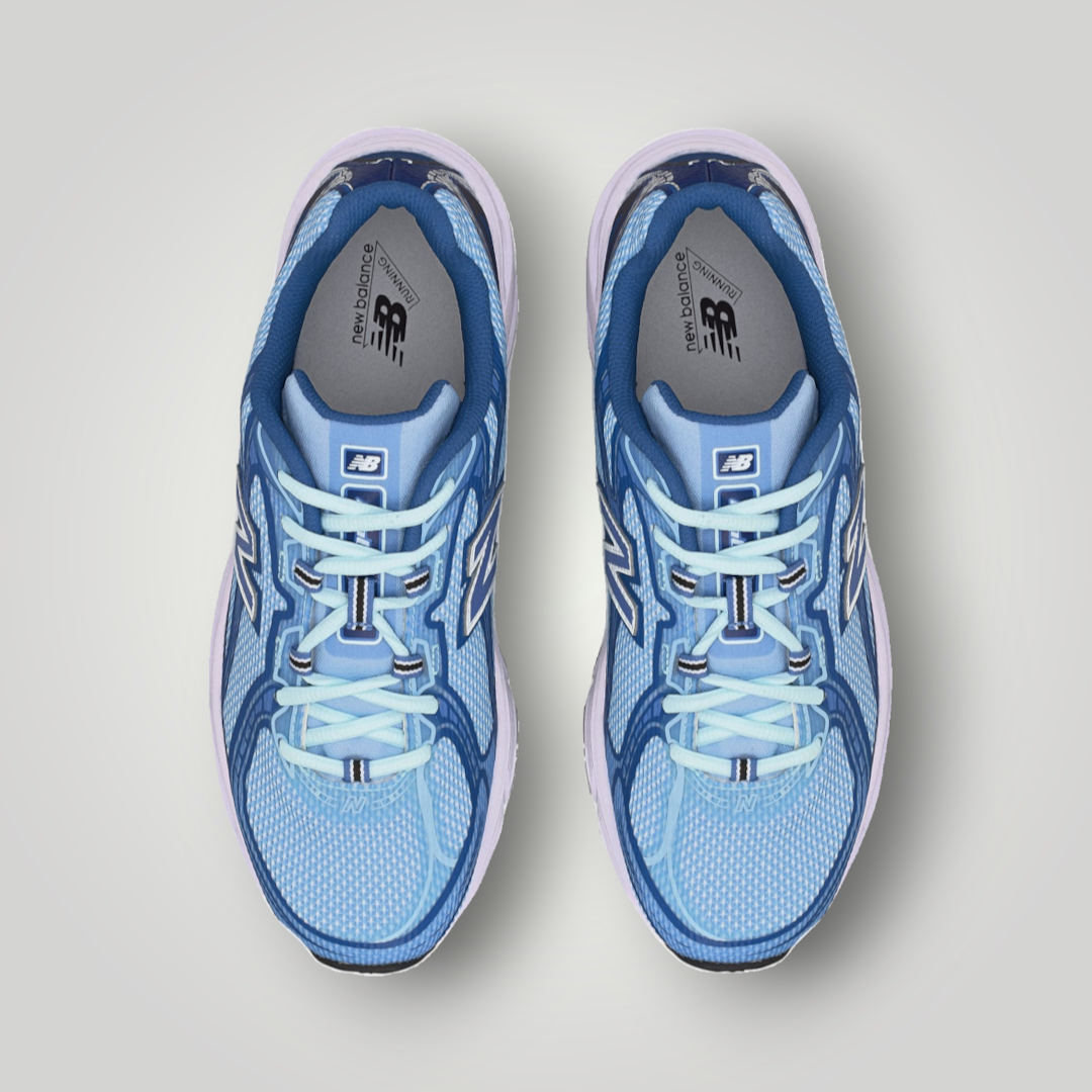 NDO Clothing New Balance U740N Sneaker in Oxford- und Magic-Blau mit atmungsaktivem Mesh-Obermaterial und Schnürung