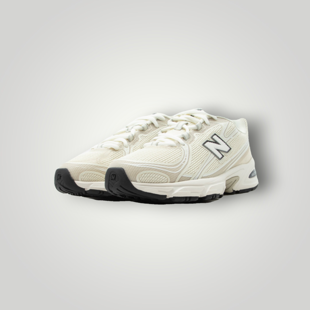 NDO Clothing New Balance U740N Sneaker in Beige mit Mesh-Obermaterial, Schnürung und schwarzer Außensohle