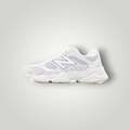 NDO Clothing New Balance U9060 Sneaker in Grau und Weiß mit Mesh-Einsätzen, Wildleder-Details und Animal-Print-Muster