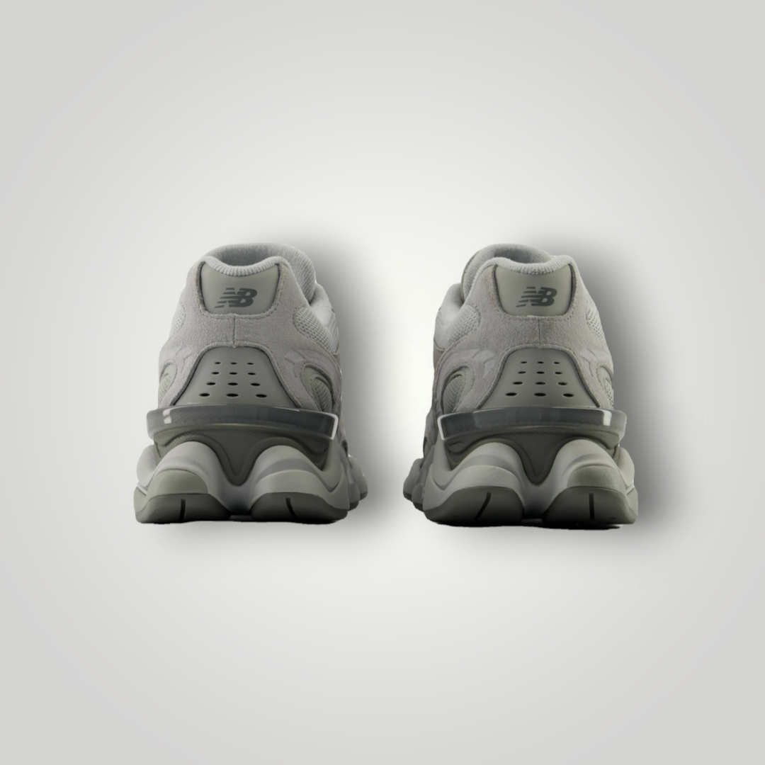 NDO Clothing New Balance U9060 Sneaker in Harbor Grey und Slate Grey mit Wildleder-Details, Rückansicht