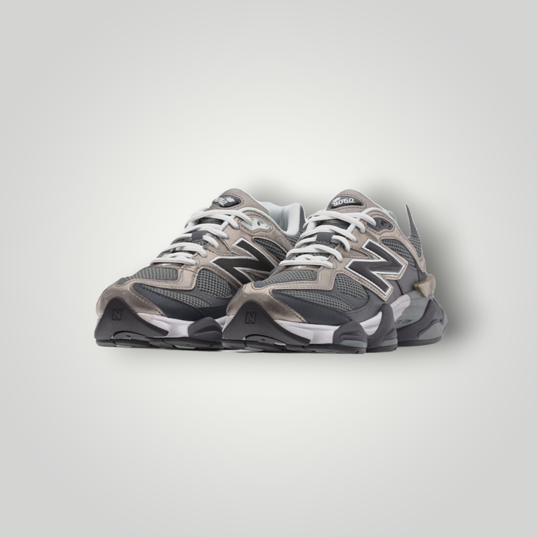 NDO Clothing New Balance U9060 Sneaker in Magnet und Faded Black aus Mesh und Wildleder mit Abzorb-Dämpfung