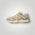 NDO Clothing New Balance U9060 Sneaker in Mushroom aus Leder und Mesh mit markanter Plateausohle