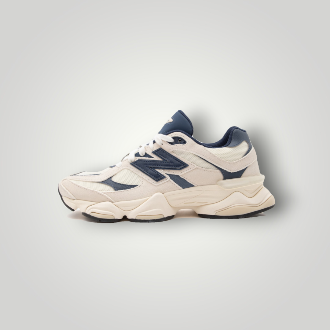NDO Clothing New Balance U9060 Sneaker in Navy und Beige mit Mesh-Obermaterial und Wildleder-Einsätzen