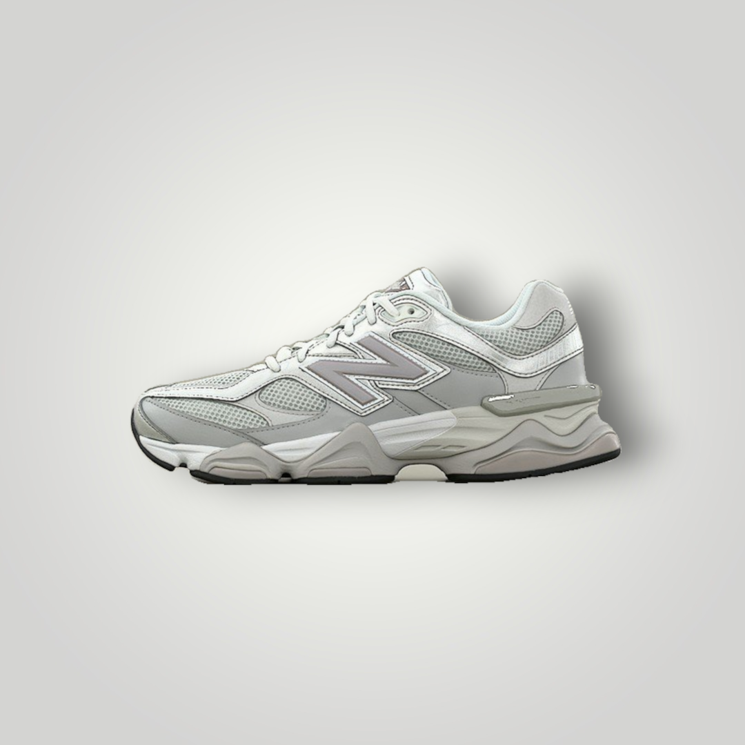 NDO Clothing New Balance U9060 Sneaker in Grau und Beige aus Mesh und Wildleder mit Abzorb-Dämpfung