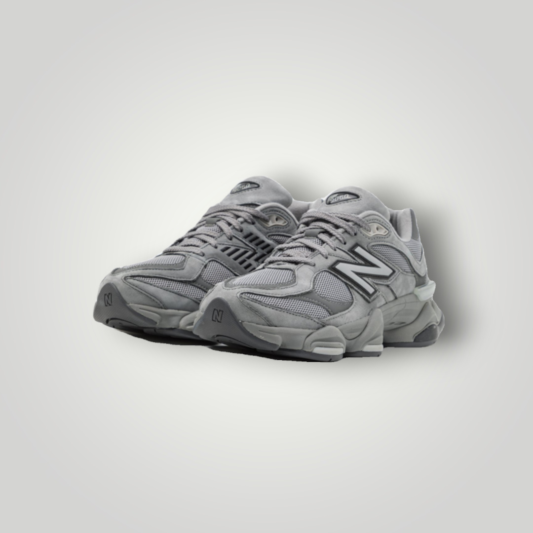 NDO Clothing New Balance U9060 Sneaker in Shadow Grey aus Wildleder und Mesh mit robuster Gummisohle