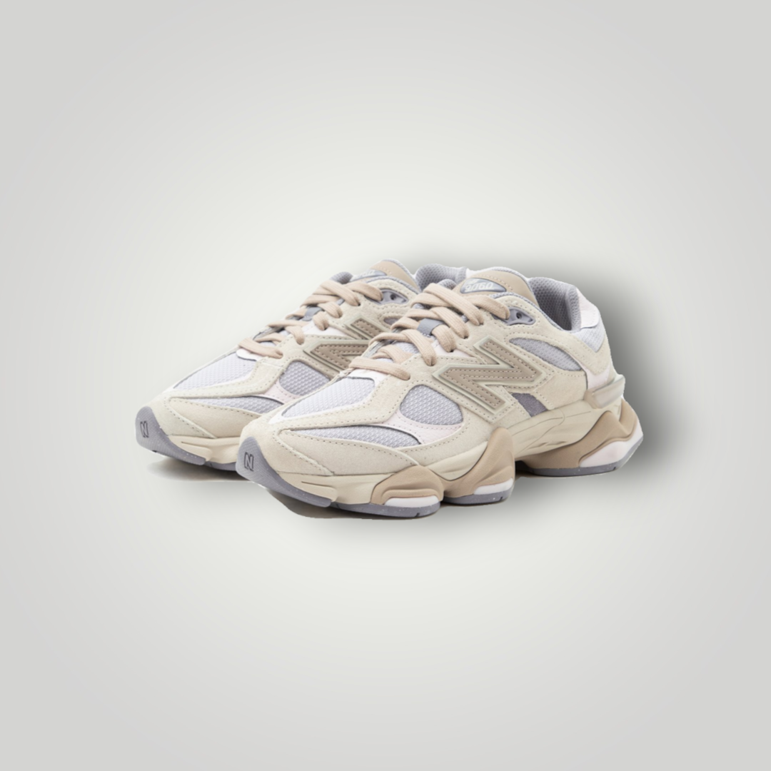 NDO Clothing New Balance U9060 Sneaker in Timberwolf und Driftwood mit Mesh-Obermaterial und Wildleder-Details