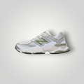 NDO Clothing New Balance U9060 Sneaker in Weiß und Oregano-Grün mit Mesh-Obermaterial und markantem N-Logo