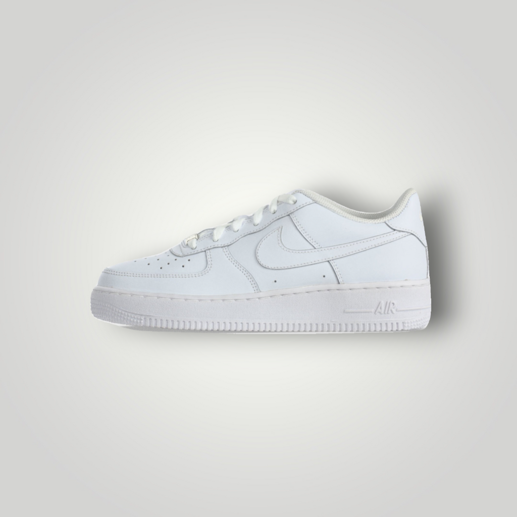 NDO Clothing Nike Air Force 1 LE Sneaker in Weiß aus Leder mit klassischer Schnürung und Air-Dämpfung