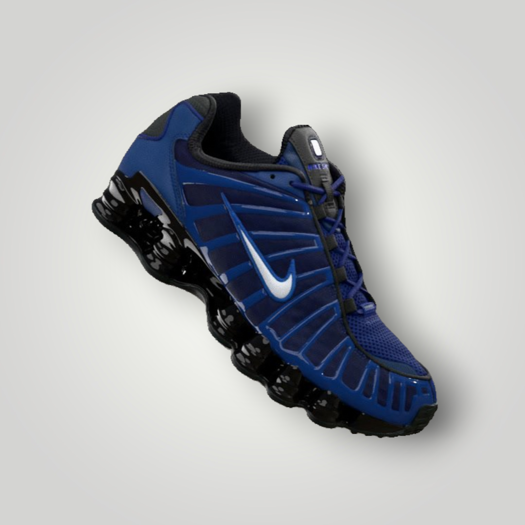 NDO Clothing Nike Shox TL Sneaker in Deep Royal Blau mit Mesh-Obermaterial und markanter mechanischer Dämpfung