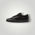 NDO Clothing Vans Old Skool Unisex Sneaker in Schwarz aus Canvas mit flacher Sohle und Schnürung