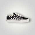 NDO Clothing Vans Premium Old Skool Sneaker in Schwarz und Weiß mit klassischem Schachbrettmuster und Schnürung